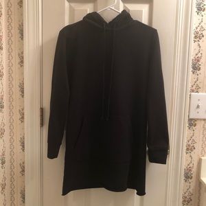 Forever 21 Black hoodie dress